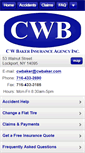 Mobile Screenshot of cwbaker.com