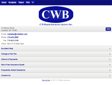 Tablet Screenshot of cwbaker.com